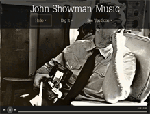 Tablet Screenshot of johnshowman.com